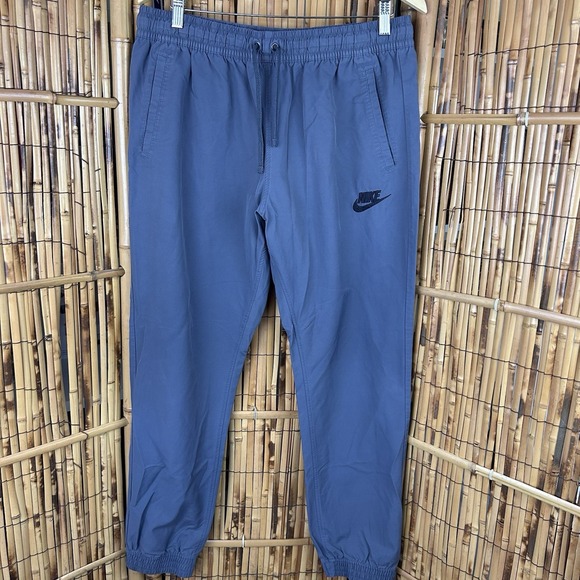 Nike Other - NIKE Tech Woven Pants Gray XL Drawstring Leg Cuffs